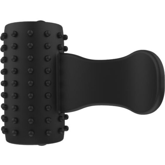 A-Gusto Vibrating Penis Ring Black