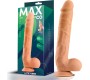 Max & Co Ben Realistic Dildo with Testicles 10.2 Flesh