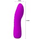 Prettylove Vibe Abner USB Silicone Purple