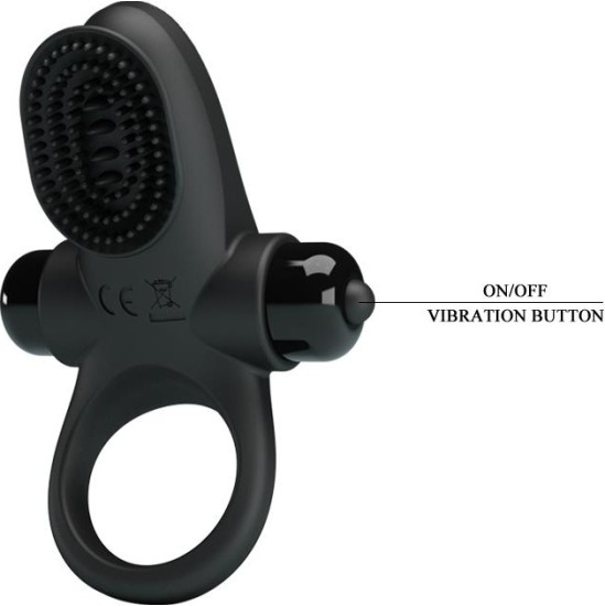 Prettylove Vibrating Ring Vibrating Penis Ring II