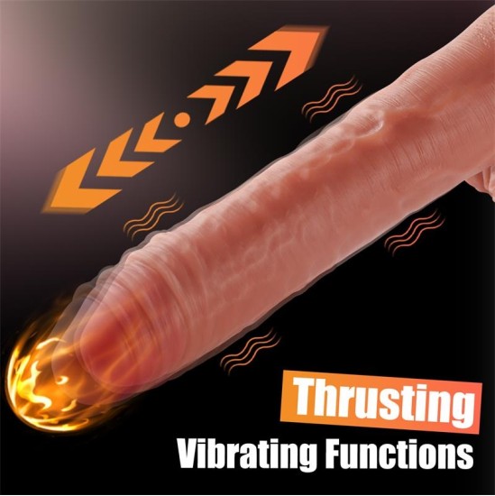 Xise Baird Dildo with Thrusting and Vibratiion 8.07