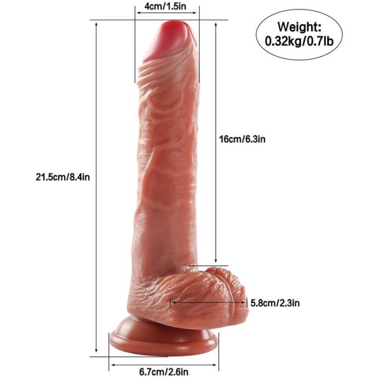 Xise Baird Dildo with Thrusting and Vibratiion 8.07