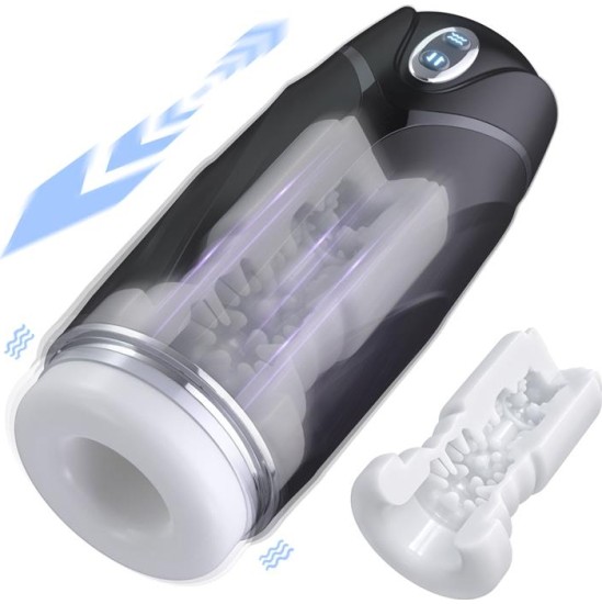 Juicy Lamour Orville Masturbator with Thrusting and Vibration