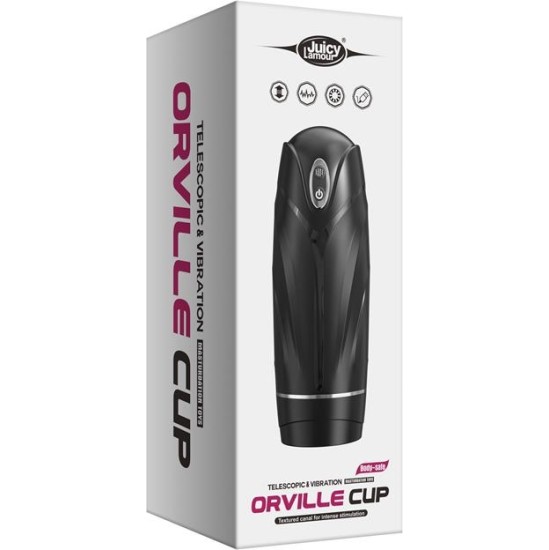 Juicy Lamour Orville Masturbator with Thrusting and Vibration