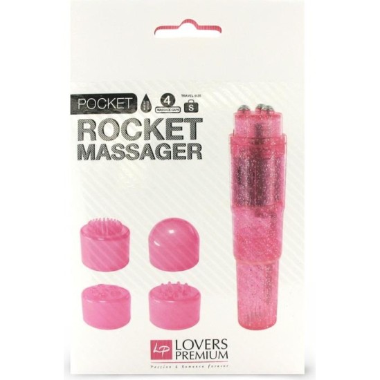 Pocket Rocket Massager Pink