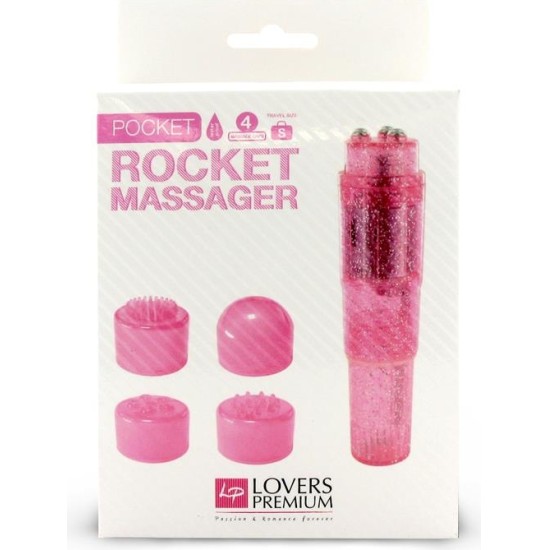 Pocket Rocket Massager Pink