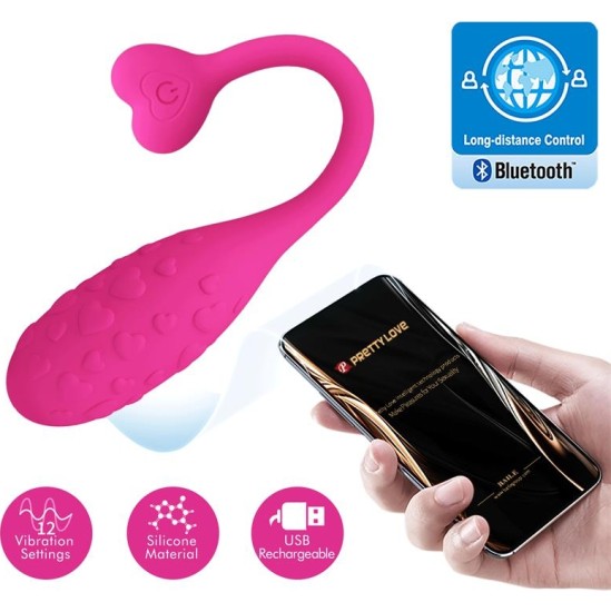 Prettylove Fisherman Vibrating Egg with App