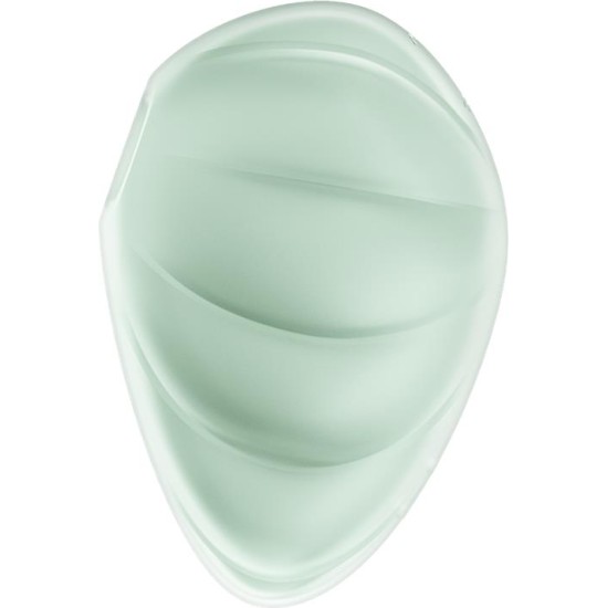 Satisfyer Cloud Dancer Clit Sucker and Vibe Mint