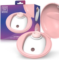 Mon Ami Cuttiest Stimulator with Tapping and Magnetic Charging Protective Case
