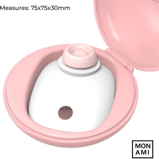 Mon Ami Cuttiest Stimulator with Tapping and Magnetic Charging Protective Case