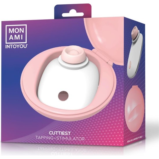 Mon Ami Cuttiest Stimulator with Tapping and Magnetic Charging Protective Case