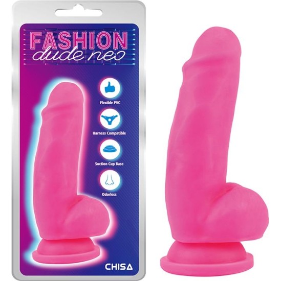 Chisa Dual Density Dildo Pink 6.9