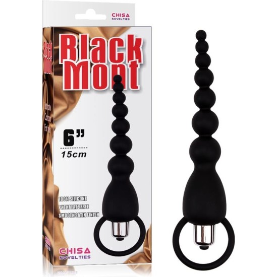 Chisa Anal Chain Elite Power 19.5 cm Silicone Black