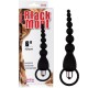 Chisa Anal Chain Elite Power 19.5 cm Silicone Black