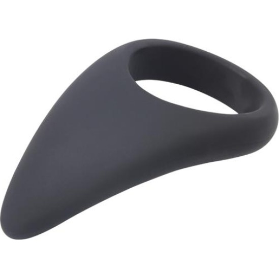 Chisa Cock Ring Party Hat Silicone Black