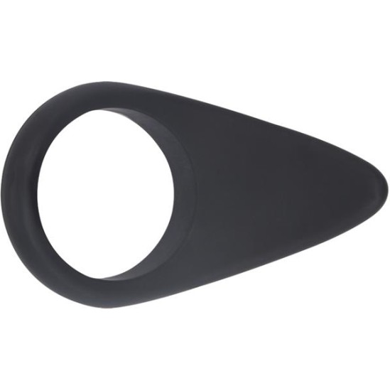 Chisa Cock Ring Party Hat Silicone Black