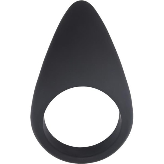 Chisa Cock Ring Party Hat Silicone Black