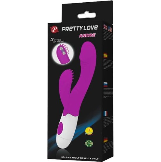 Prettylove Vibrador Andre Color P?rpura