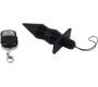 Moove Vibrating Butt Plug with Remote Control Silicone Black