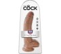 King Cock Reaslitic Dildo with Testicles 9 Tan