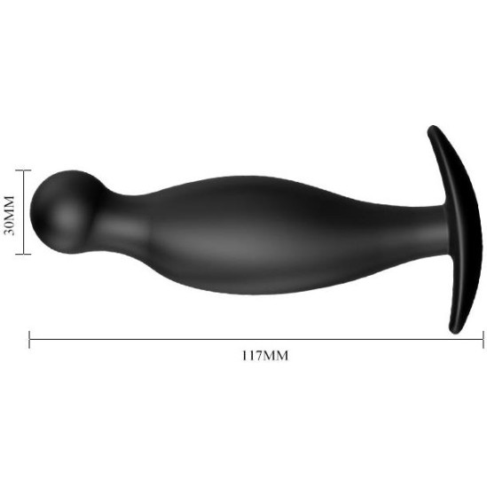 Prettylove Pretty Love Butt Plug Anal Black