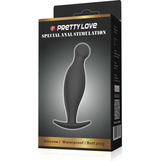 Prettylove Pretty Love Butt Plug Anal Black