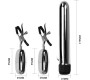 Baile Vibrating Bullet and Nipple Clamps with Vibration Set Turbo