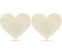 Lovetoy Pack Nipple Covers Flower and Heart Beige