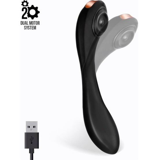 Tardenoche Pulsar Articulated Skeleton Vibrator with Pulsation Silicone USB