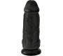 King Cock Dildo with Balls Chubby 9 Black
