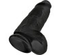 King Cock Dildo with Balls Chubby 9 Black