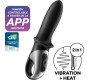 Satisfyer Hot Passion Anal Stimulator with APP and Vibration and Heat Function USB