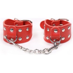 Ohmama Fetish ADJUSTABLE HANDCUFFS WITH METAL CHAIN