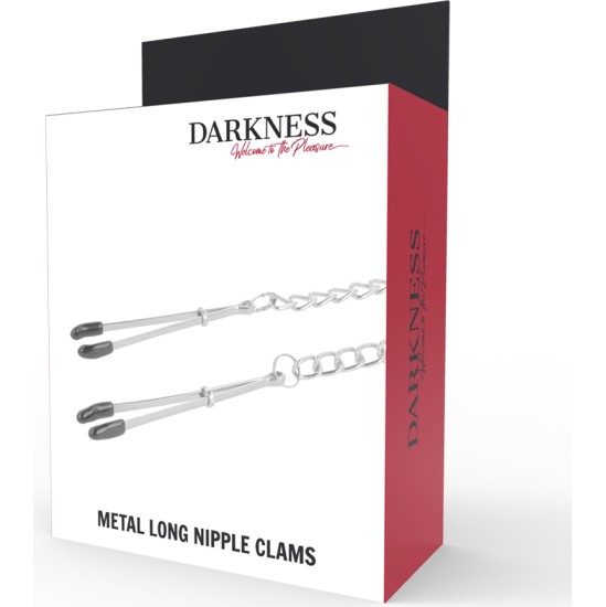 Darkness Sensations DARKNESS - ADJUSTABLE METAL NIPPLE Clamps
