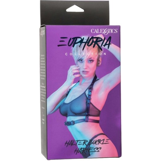 Calexotics EUPHORIA HALTER BUCKLE HARNESS BLACK