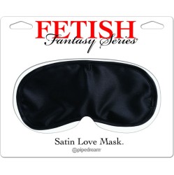 Fetish Fantasy Series SATIN LOVE MASK BLACK