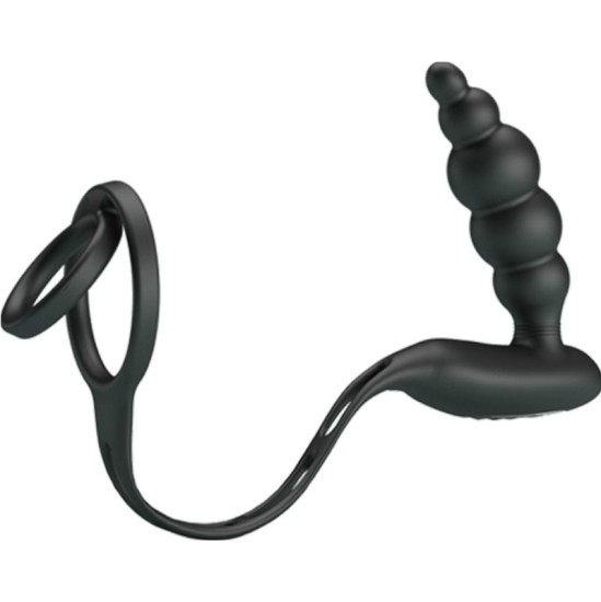 Pretty Love PENIS RINGS WITH VIBRATOR PLUG