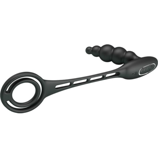 Pretty Love PENIS RINGS WITH VIBRATOR PLUG