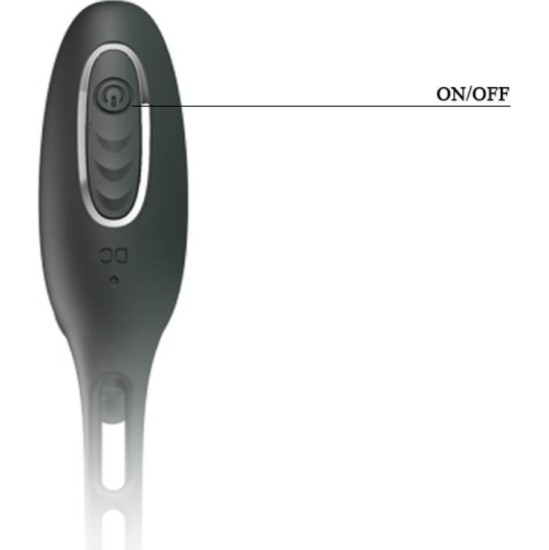 Pretty Love PENIS RINGS WITH VIBRATOR PLUG