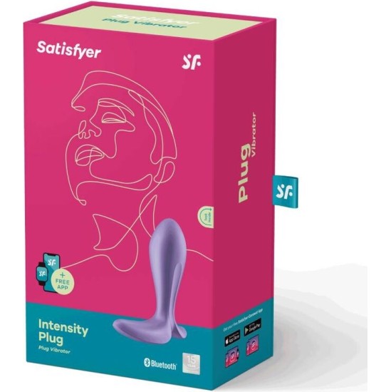Satisfyer Plugs SATISFYER - INTENSITY PLUG PURPLE