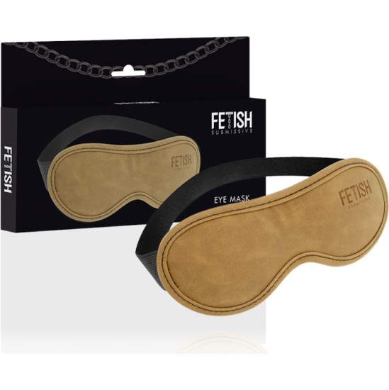 Fetish Submissive Origin FETISH SUBMISSIVE ORIGEN - VEGAN LEATHER MASK WITH NEOPRENE LINING