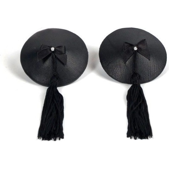 Bijoux Burlesque Pasties BIJOUX - BURLESQUE BLACK NIPPLE COVERS