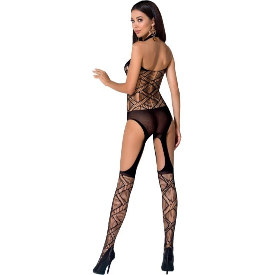 Passion Woman PASSION - WOMAN BS060 BODYSTOCKING BLACK ONE SIZE