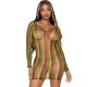 Leg Avenue Dresses LEG AVENUE - RASTA MINI DRESS ONE SIZE