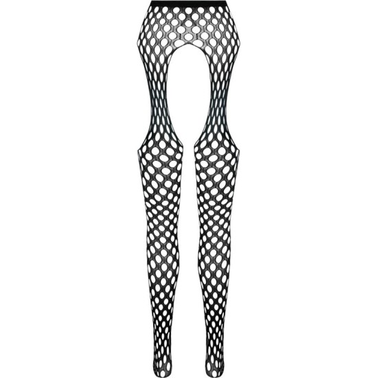 Passion Woman Garter & Stock PASSION - ECO COLLECTION BODYSTOCKING ECO S003 WHITE