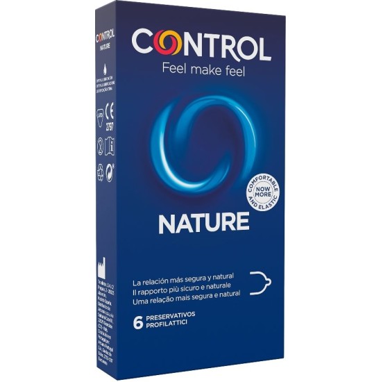 Control Condoms CONTROL - ADAPTA NATURE CONDOMS 6 UNITS