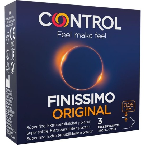 Control Condoms CONTROL - FINISSIMO CONDOMS 3 UNITS