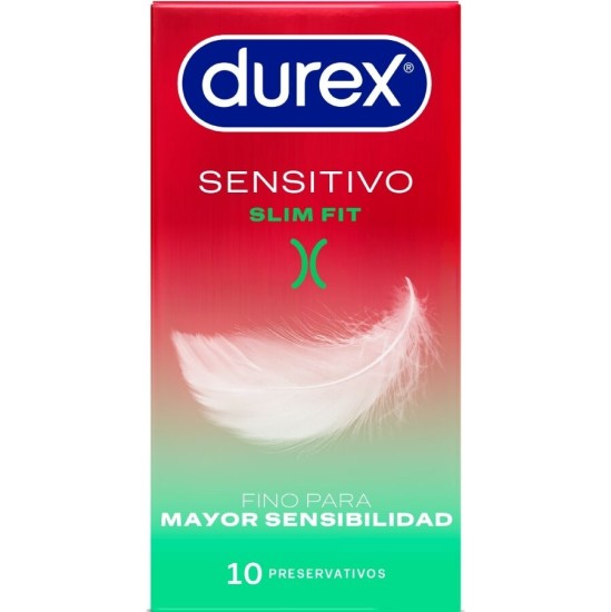 Durex Condoms DUREX - SENSITIVO SLIM FIT 10 UNITS