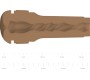 Kiiroo FEEL STROKER GENERIC BUTT MASTURBATOR - MID BROWN