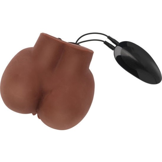 ACT HOT HONEY RIDER MASTURBATOR WITH VIBRATOR BROWN